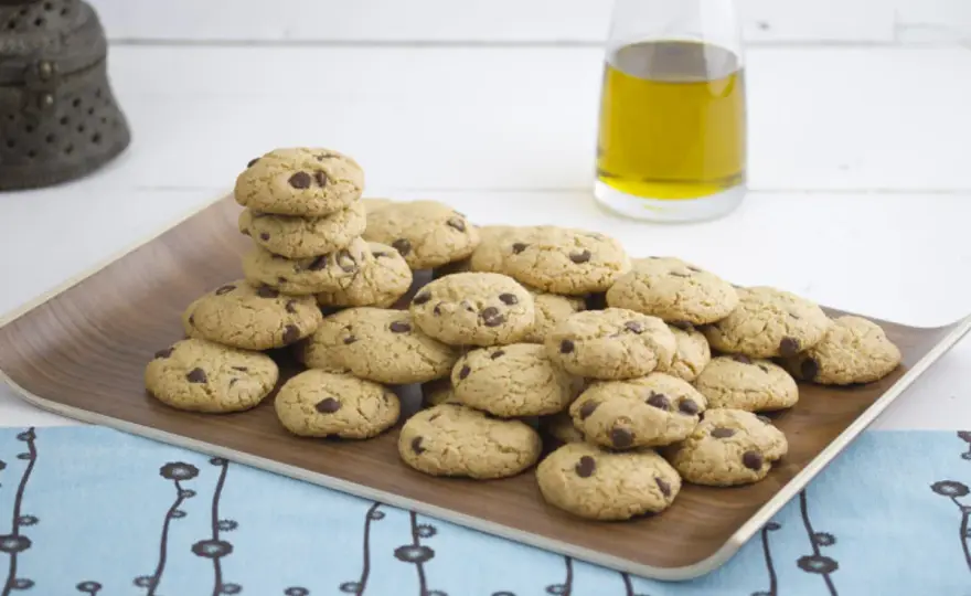 Galletas caseras de pueblo con aceite de oliva, tiernas y fáciles
