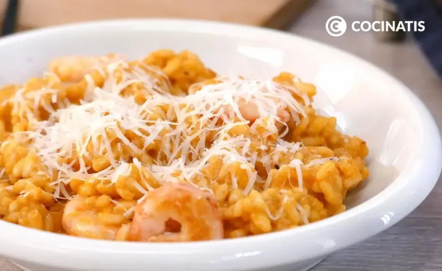 Risotto de Gambas Cremoso - El Secreto de la Mantecatura