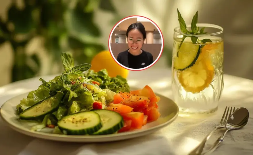 Ensalada de pepino perfecta - Mi receta mediterránea esencial