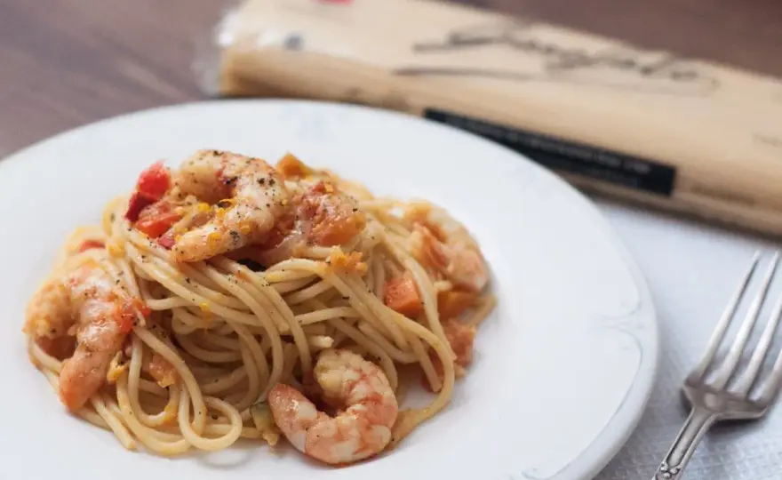 Espaguetis con gambas perfectos - Receta y trucos infalibles
