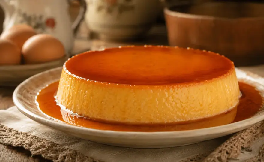Cómo hacer un flan de huevo cremoso y sin agujeros