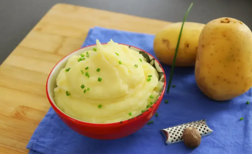 Puré de patatas cremoso sin que quede pegajoso
