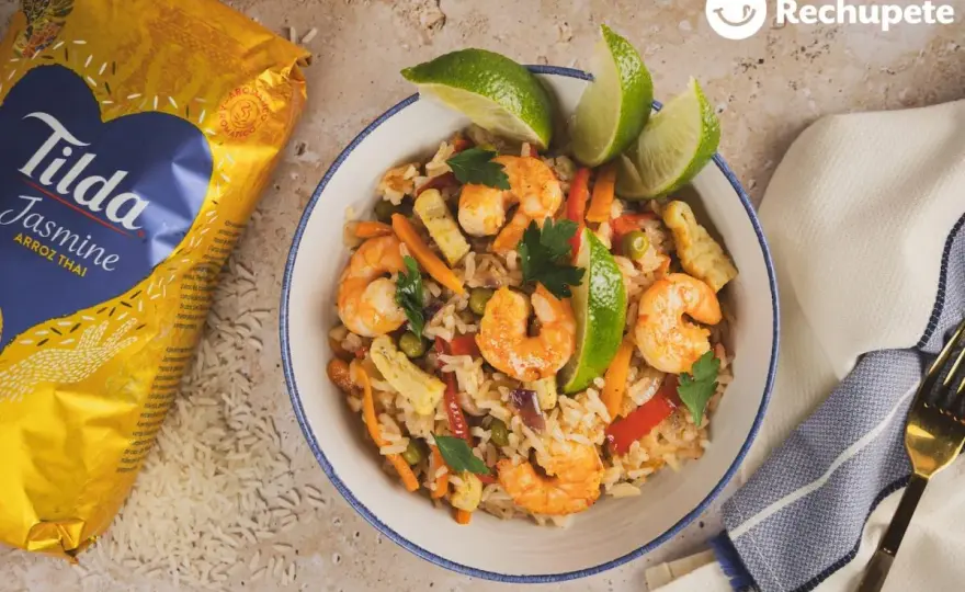 Arroz con langostinos perfecto - Claves para un sabor marino