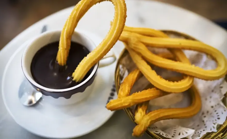 Churros sin gluten para celíacos que quedan crujientes