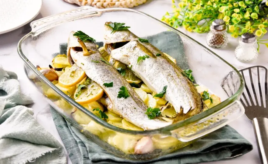 Pescadilla al Horno Perfecta - Jugosa y sin secarse