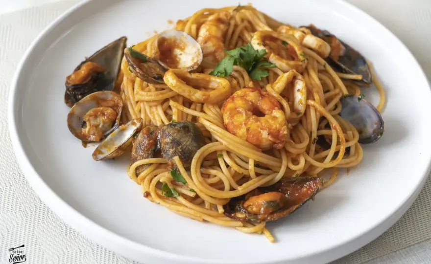 Espaguetis a la Marinera Perfectos - Receta Equilibrada y Sin Fallos