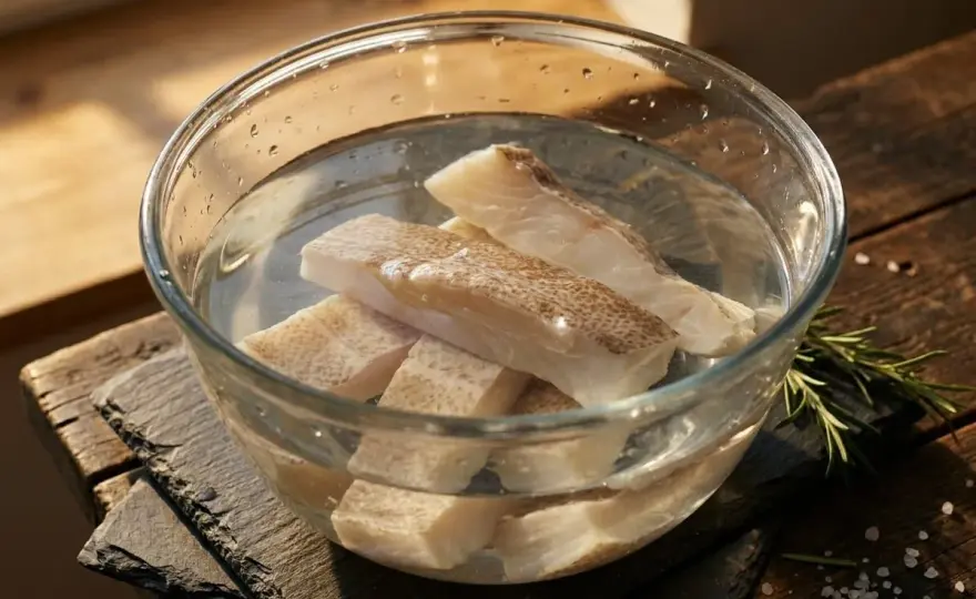 Cómo desalar bacalao sin dejarlo demasiado salado