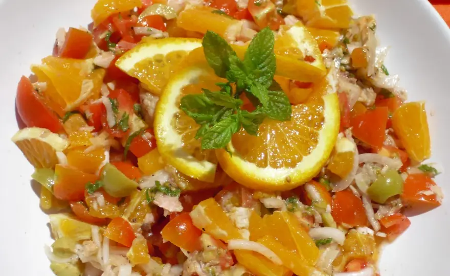 Ensalada de naranja - El secreto mediterráneo que te sorprenderá