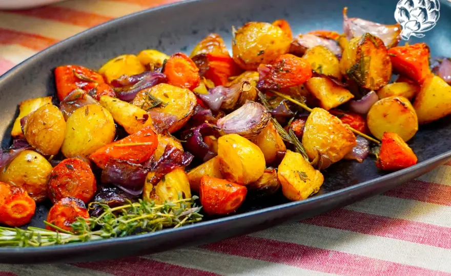 Verduras asadas al horno - tiempos y trucos para dorarlas
